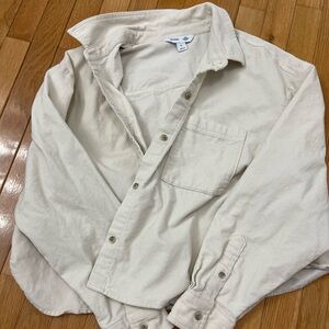 “The Cropped Shirt” -Old Navy